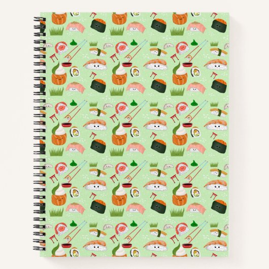 ハッピースシかわいい手帳 ノートブック (正面)