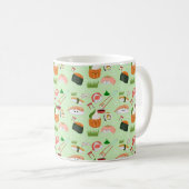 ハッピースシかわいい コーヒーマグカップ (正面右)