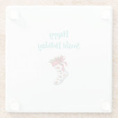 ハッピースシホリデーコースター ガラスコースター (裏面)