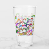 ハッピーススノーマンズクリスマスグラス タンブラーグラス (裏面)