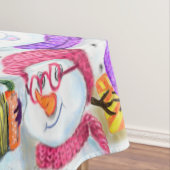 ハッピーススノーマンズクリスマステーブルクロス テーブルクロス (インサイチュ)