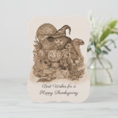 ハッピースタンクスギブィン（感謝祭）をお祈りします 招待状 (スタンド正面)