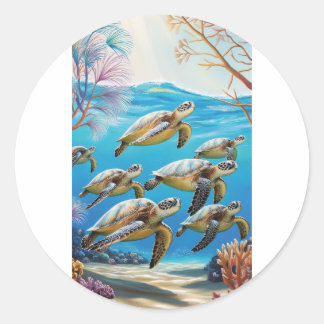 ハッピースタンプ ラウンドシール