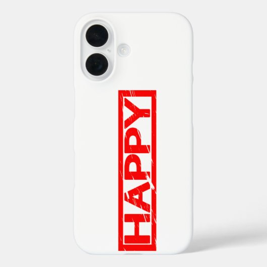 ハッピースタンプ Case-Mate iPhoneケース (裏面)