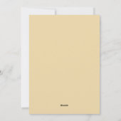 ハッピースターズ感謝祭ホリデーカード シーズンカード (裏面)