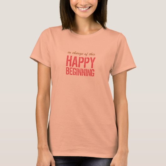 ハッピースタート Tシャツ (正面)