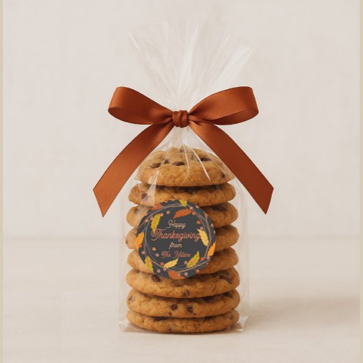 ハッピースターンズ ラウンドステッカー ラウンドシール