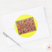 ハッピーステッカー ラウンドシール (封筒)