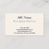 ハッピーステップズコロフルドゥラ&誕生コーチ 名刺 (裏面)