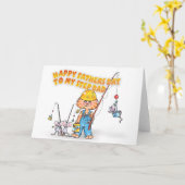 ハッピーステップパパファーザーズ カード (黄色い花)