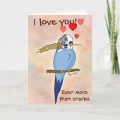 ハッピースナック バディー バレンタインデー カード (正面)