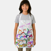 ハッピースノーマンズメリークリスマスエプロン エプロン (インサイチュ)