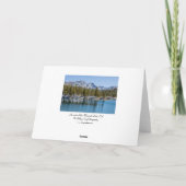 ハッピースノー・ホリデーズカード シーズンカード (裏面)