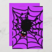 ハッピースパイダー招待状 招待状 (正面/裏面)