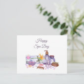 ハッピースパデー – コレクションスパアクセサリー ポストカード (スタンド正面)