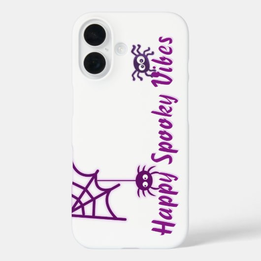 🕸️ ハッピースプーキー・スパイダー Case-Mate iPhoneケース (裏面)