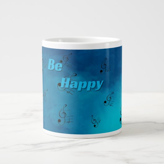 ハッピースペシャリティマグカップ ジャンボコーヒーマグカップ (正面)