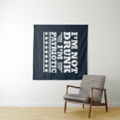 ハッピースペシャルインディペンデンスデー面白い7月4日 タペストリー (インサイチュ(横))