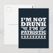 ハッピースペシャルインディペンデンスデー面白い7月4日 ポストカード (正面/裏面)