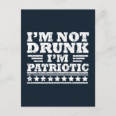 ハッピースペシャルインディペンデンスデー面白い7月4日 ポストカード (正面)