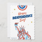 #ハッピースペシャルインディペンデンスデー ご招待 招待状 (正面)