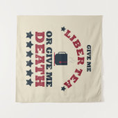 ハッピースペシャルインディペンデンスデー ユーモアあふれる7月4日 タペストリー (正面(横))