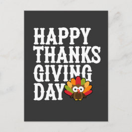 ハッピースペシャルサンキューギビングデー ポストカード