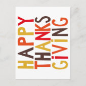 ハッピースペシャルサンクスギビング！ ポストカード (正面)