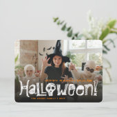 ハッピースポックタキュラーハロウィーンスカル&ボーンズ写真 シーズンカード (スタンド正面)