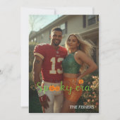 ハッピースポーキー時代のカード家族の写真ハロウィーン時代 (正面)