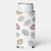 ハッピースマイルリップ スリム缶クーラー (Seltzer正面)