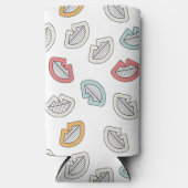 ハッピースマイルリップ スリム缶クーラー (正面)