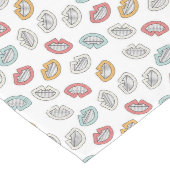 ハッピースマイルリップ ロングテーブルランナー (コーナー)