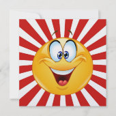 ハッピースマイル招待状- SRF 招待状 (正面)