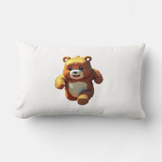 ハッピースライムカバーベビーベア ランバークッション (正面)