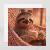 ハッピースリラックスはハンモックに シーズンカード (正面/裏面)