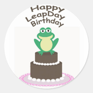 ハッピースリープデイ誕生日シール ラウンドシール
