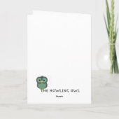 ハッピースリープデイ誕生日 カード (裏面)