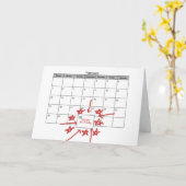 ハッピースリープデイ誕生日 カード (黄色い花)