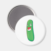 ハッピーズッキーニ野菜漫画 マグネット (正面/裏面)