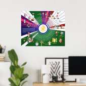 ハッピーセインツ 2026年 年間聖日暦 A ポスター (ホームオフィス)