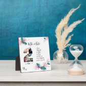 ハッピーセカンドアニバーサリーカスタムズ、フォトコラージュ、カウント フォトプラーク (インサイチュ)