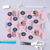 ハッピーセカンドバースデーティッシュペーパー#2ピンク 薄葉紙 (クラフト)