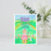 ハッピーセカンドバースデープリンセス城 ポストカード (スタンド正面)