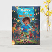 ハッピーセブン誕生日 カード (黄色い花)