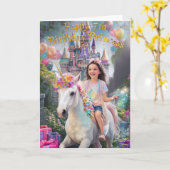 ハッピーセブン誕生日 カード (黄色い花)