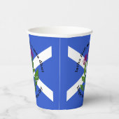 ハッピーセントアンドリューズデイフラッグティスルラージ 紙コップ (右)