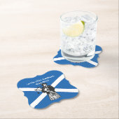 ハッピーセントアンドリューズデイフラッグベーパイパー ペーパーコースター (インサイチュ)