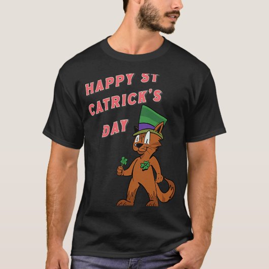 ハッピーセントキャトリックデー Tシャツ (正面)