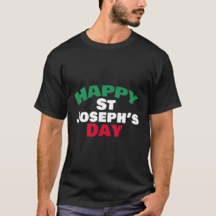 ハッピーセントジョセフスデイセントジョセフスサンフィンジーゼプポール Tシャツ